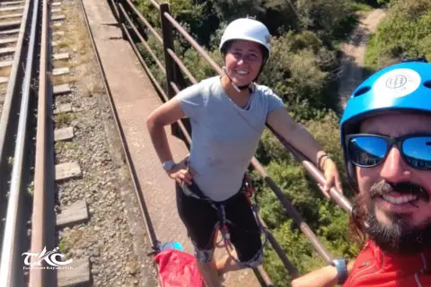 Rappel Aéreo en el Viaducto El Saladillo